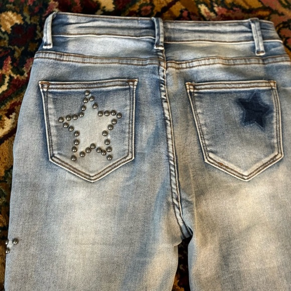 *NEW*  Oli & Hali brand flare jeans size M - Picture 8 of 9